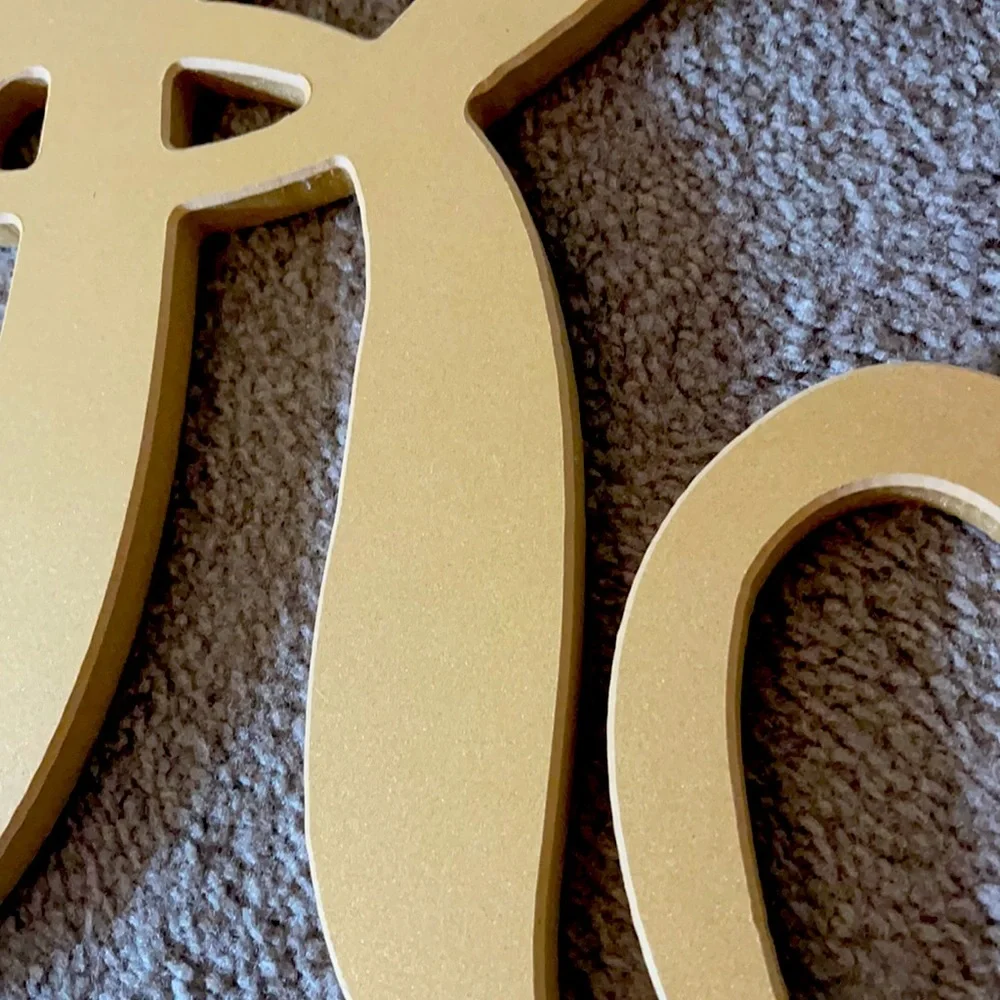 KRT KTR Wood Monogram Wall Hanging Pottery Barn Kids‎